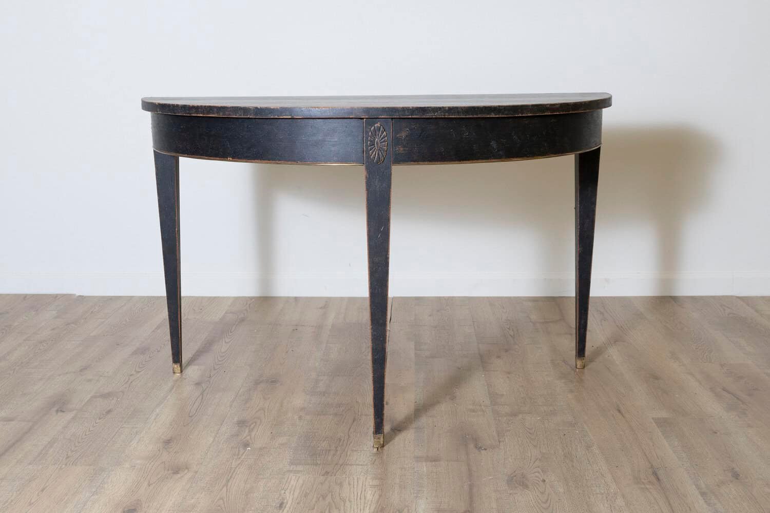 Pair of 19th Century Swedish Demi Lunes Circa 1800 - JAA