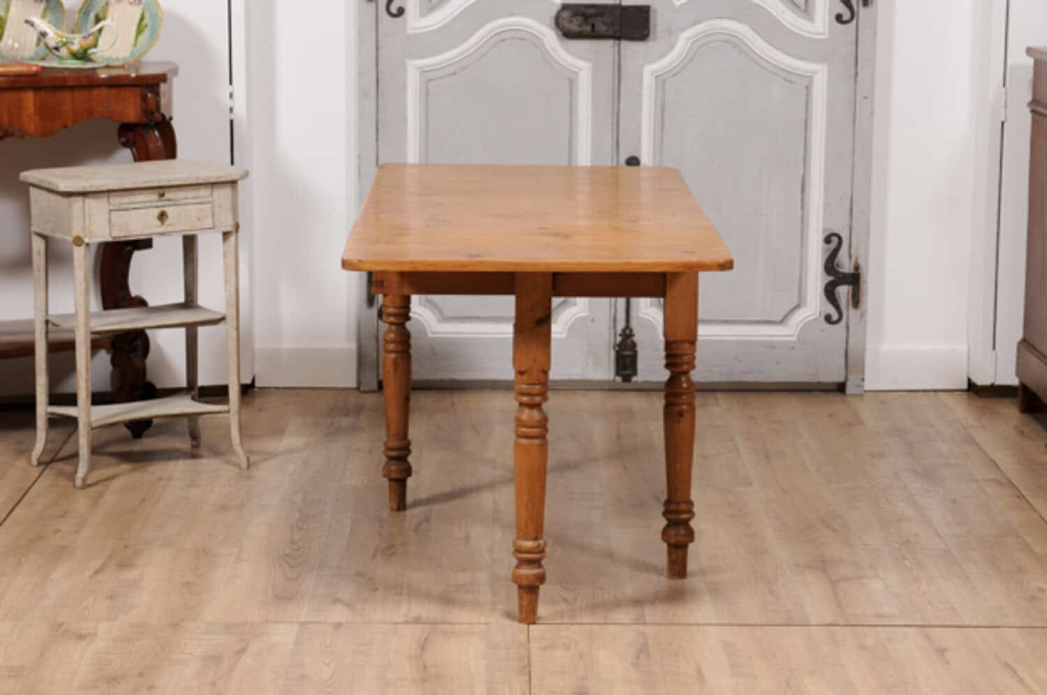 English Pine Drop Leaf Table - JAA