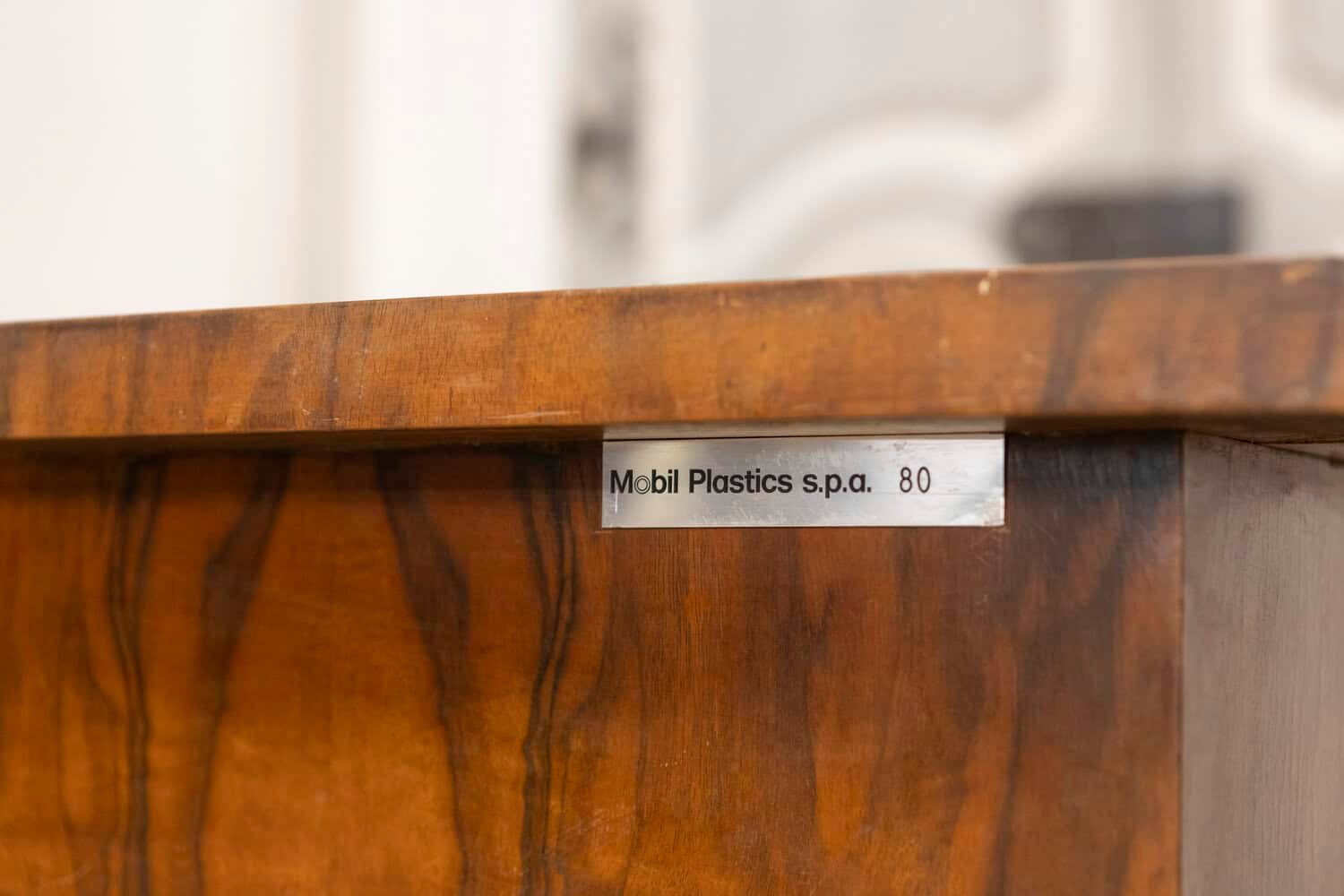 20th Century Italian Glass Top Desk - JAA