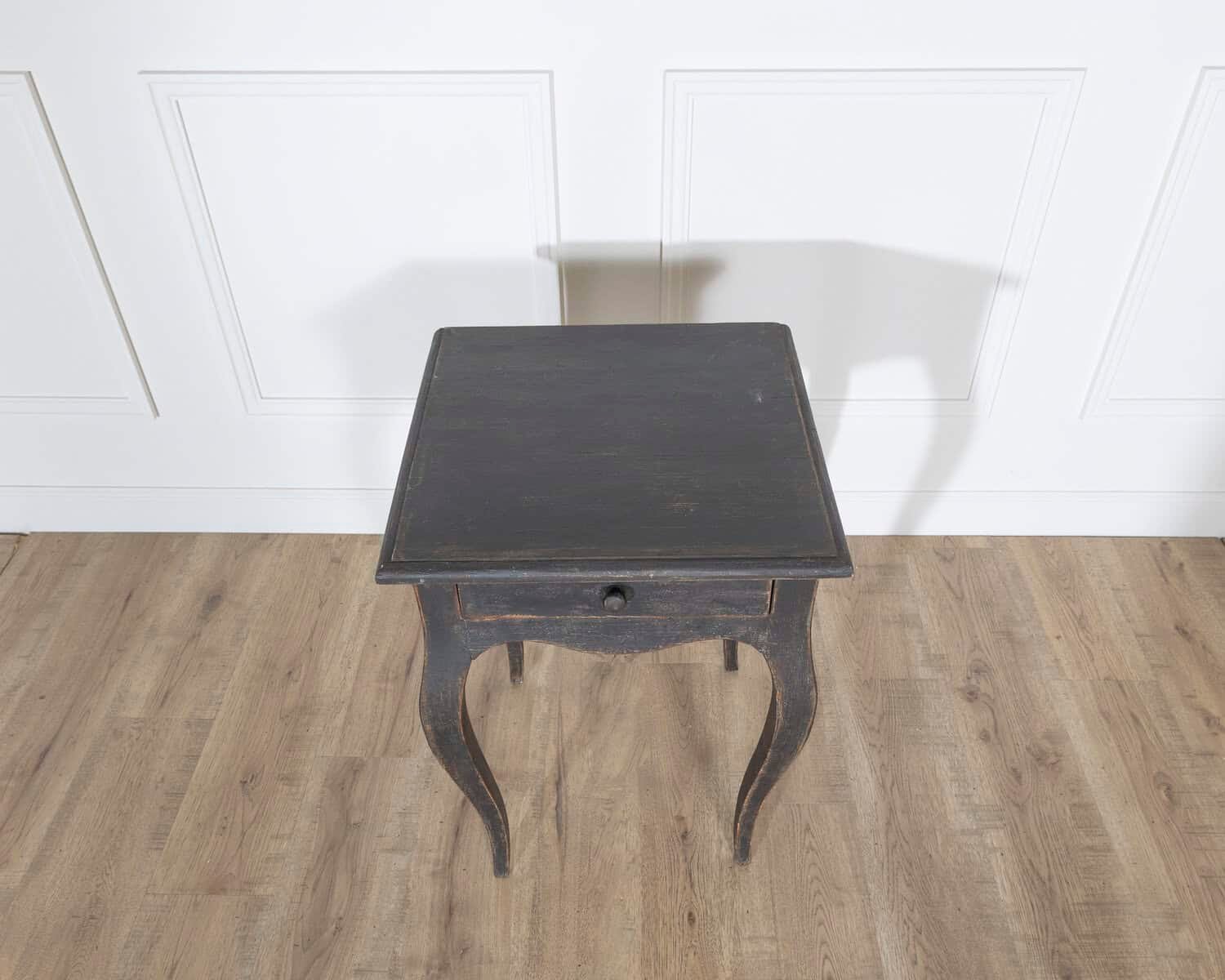 Swedish Painted Side Table with Cabriole Legs, circa 1840 - JAA