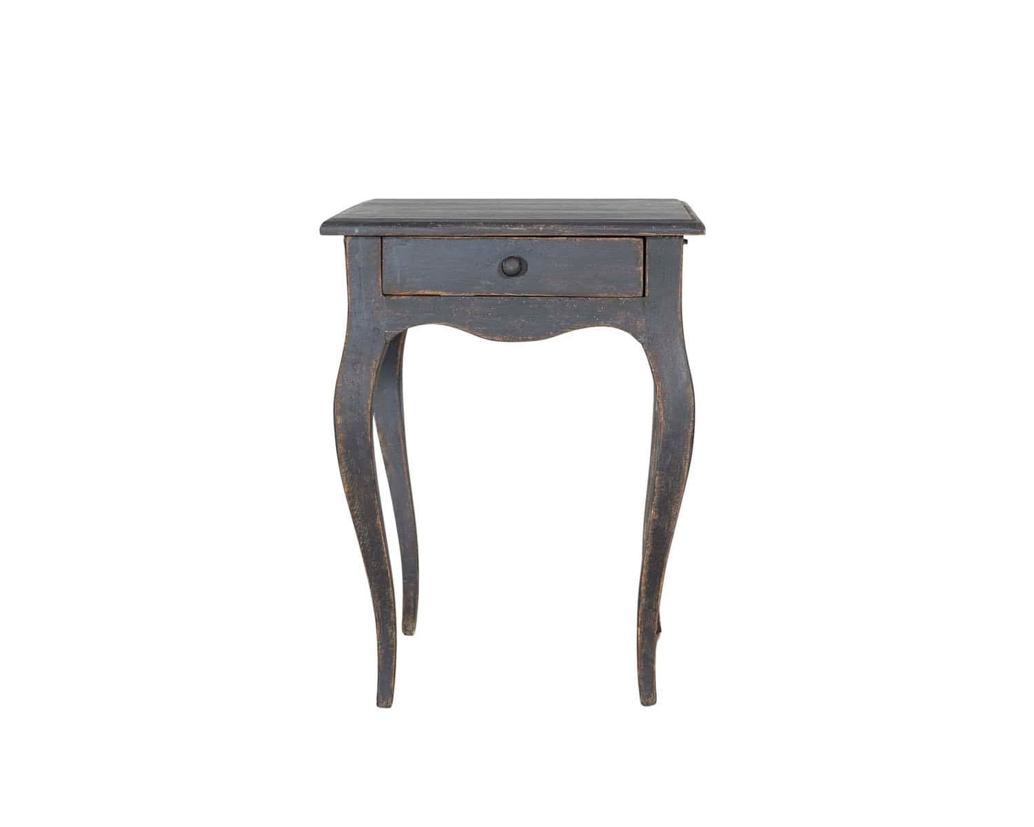 Swedish Painted Side Table with Cabriole Legs, circa 1840