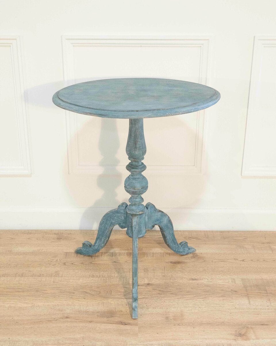 19th Century Swedish Tripod Oval Table - JAA