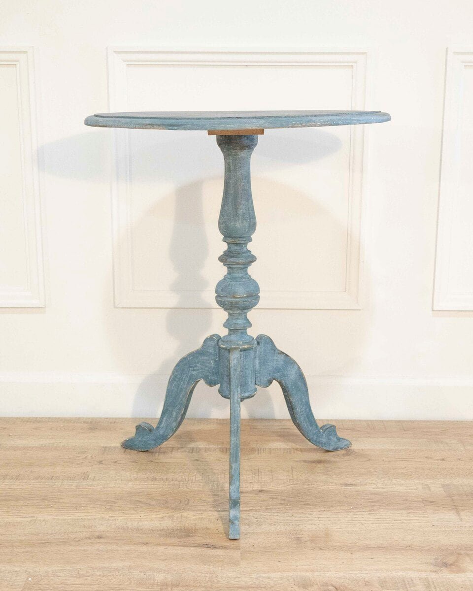 19th Century Swedish Tripod Oval Table - JAA