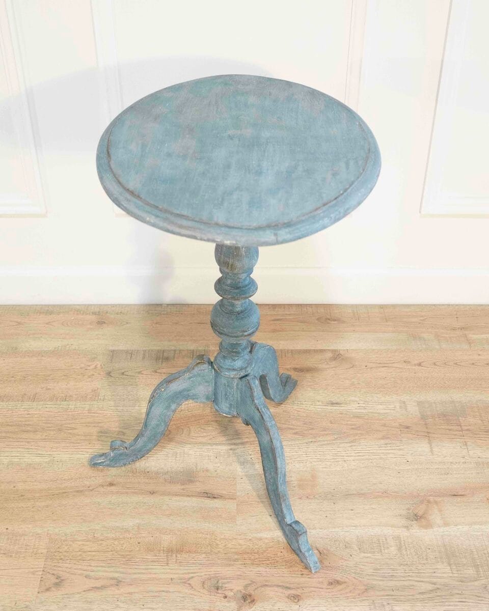 19th Century Swedish Tripod Oval Table - JAA