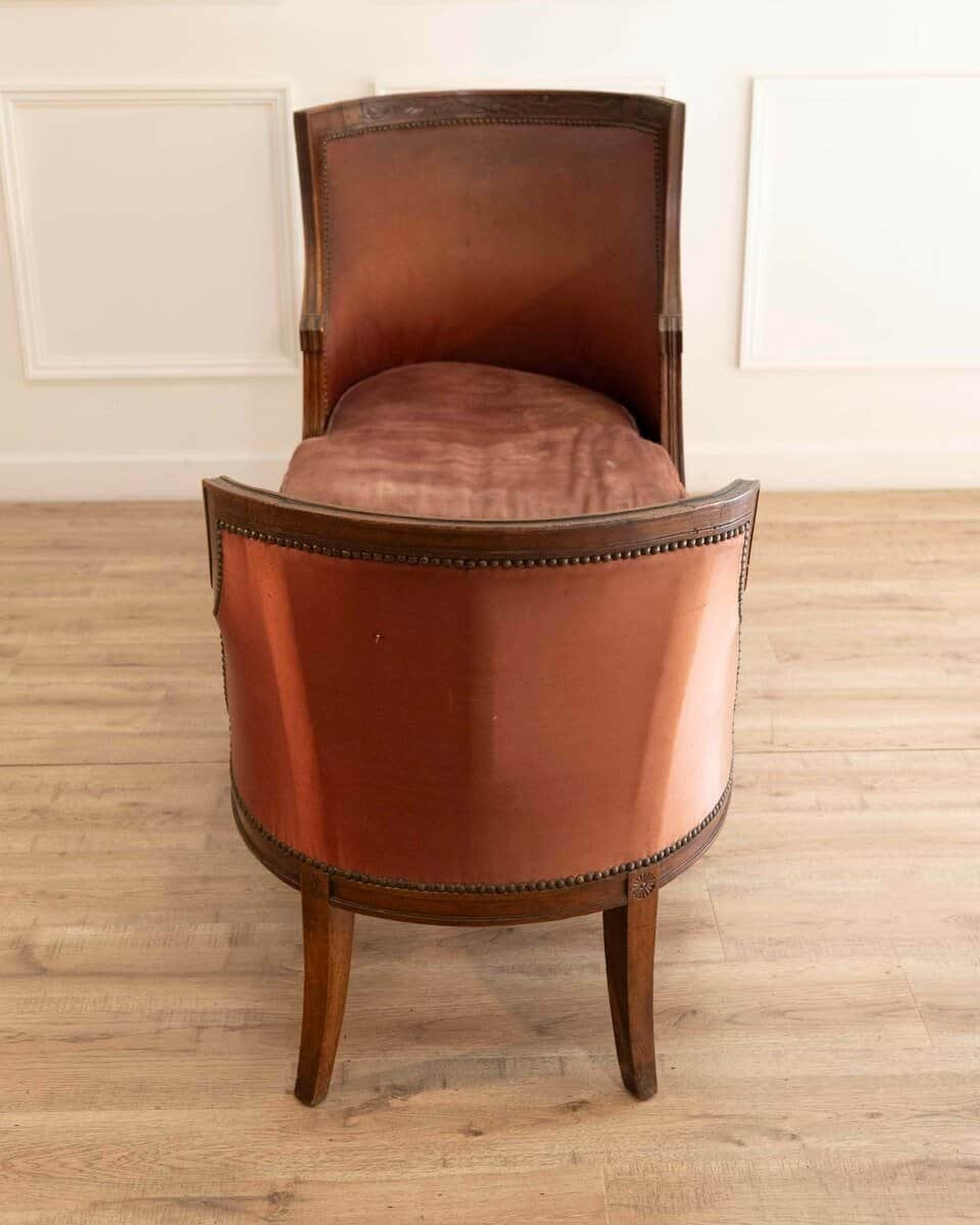 18th-Century Provençal Louis XVI Duchesse Brisée in Walnut - JAA