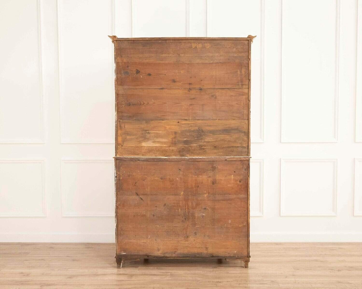 19th Century Swedish Painted Cabinet — Scandinavian Country Style - JAA