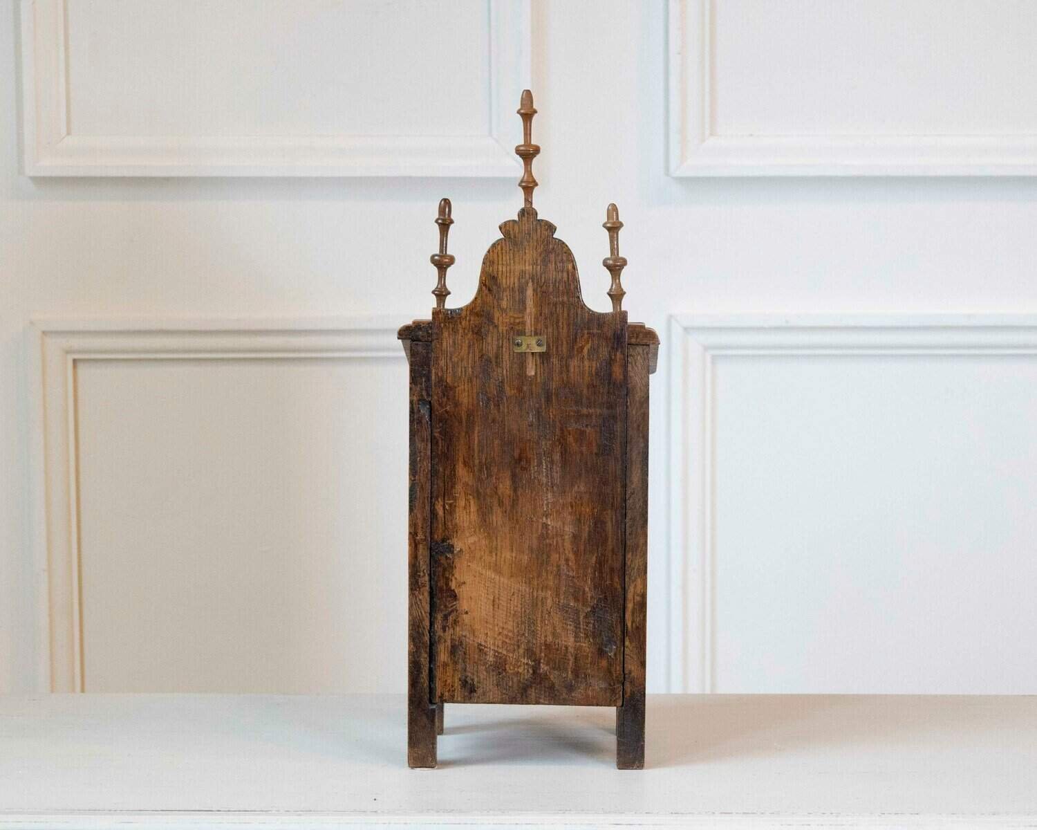 Early 20th Century French Hand-Carved Flour Box - JAA