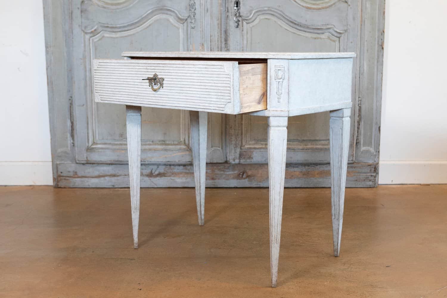 19th Century Swedish Gustavian Style Console Table Circa 1890CC - JAA