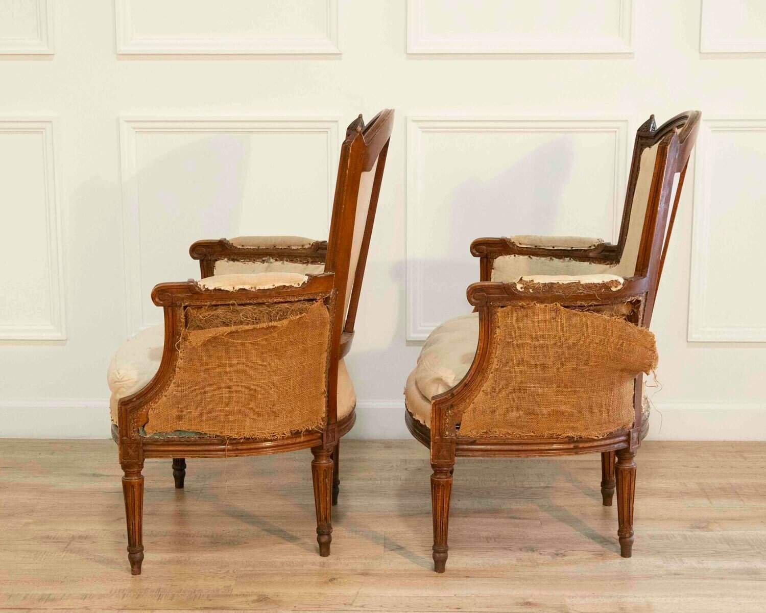 Pair of French Bergères, circa 1830 - JAA