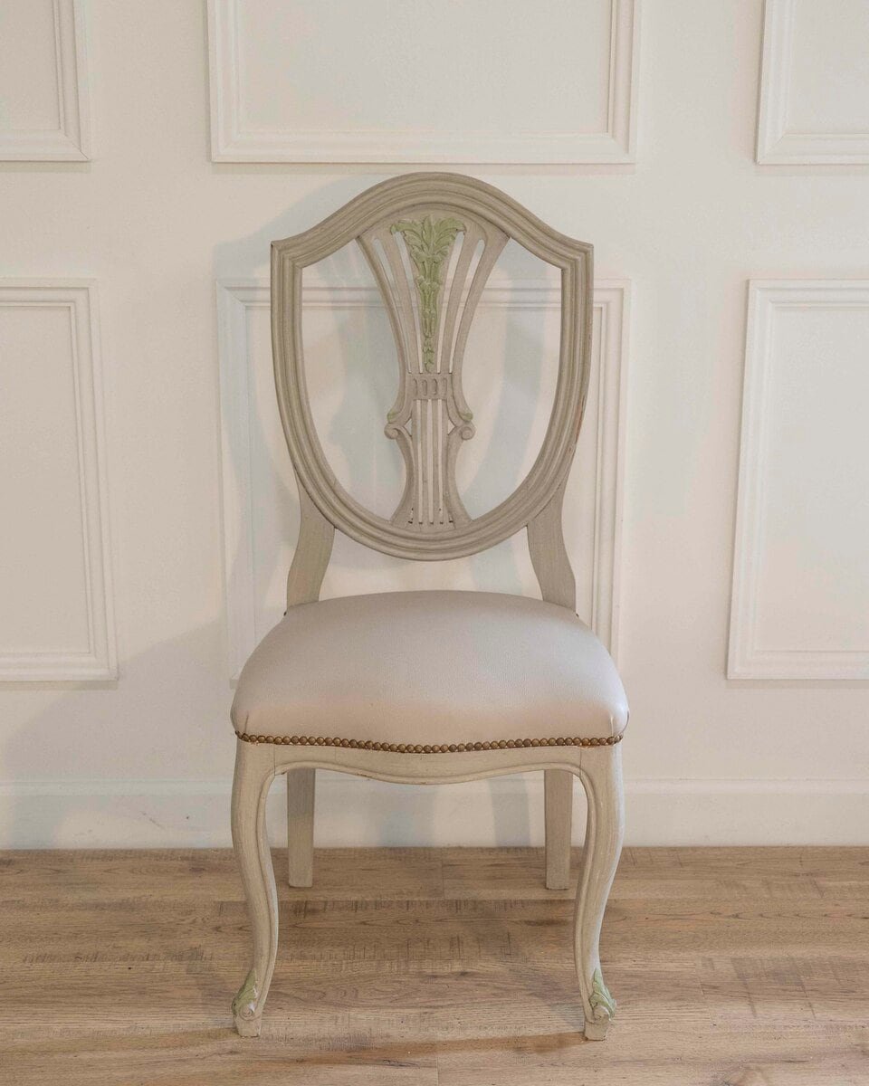Set Of 10 Louis XV-louis XVI Transition Style Chairs - JAA
