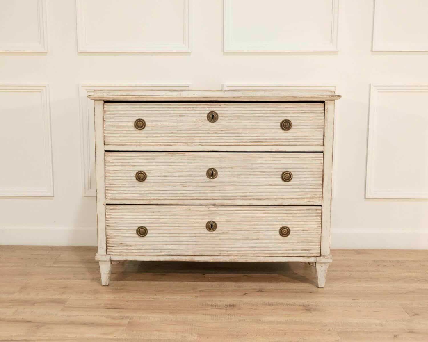 19th Century Swedish Gustavian Style Chest of Drawers - JAA