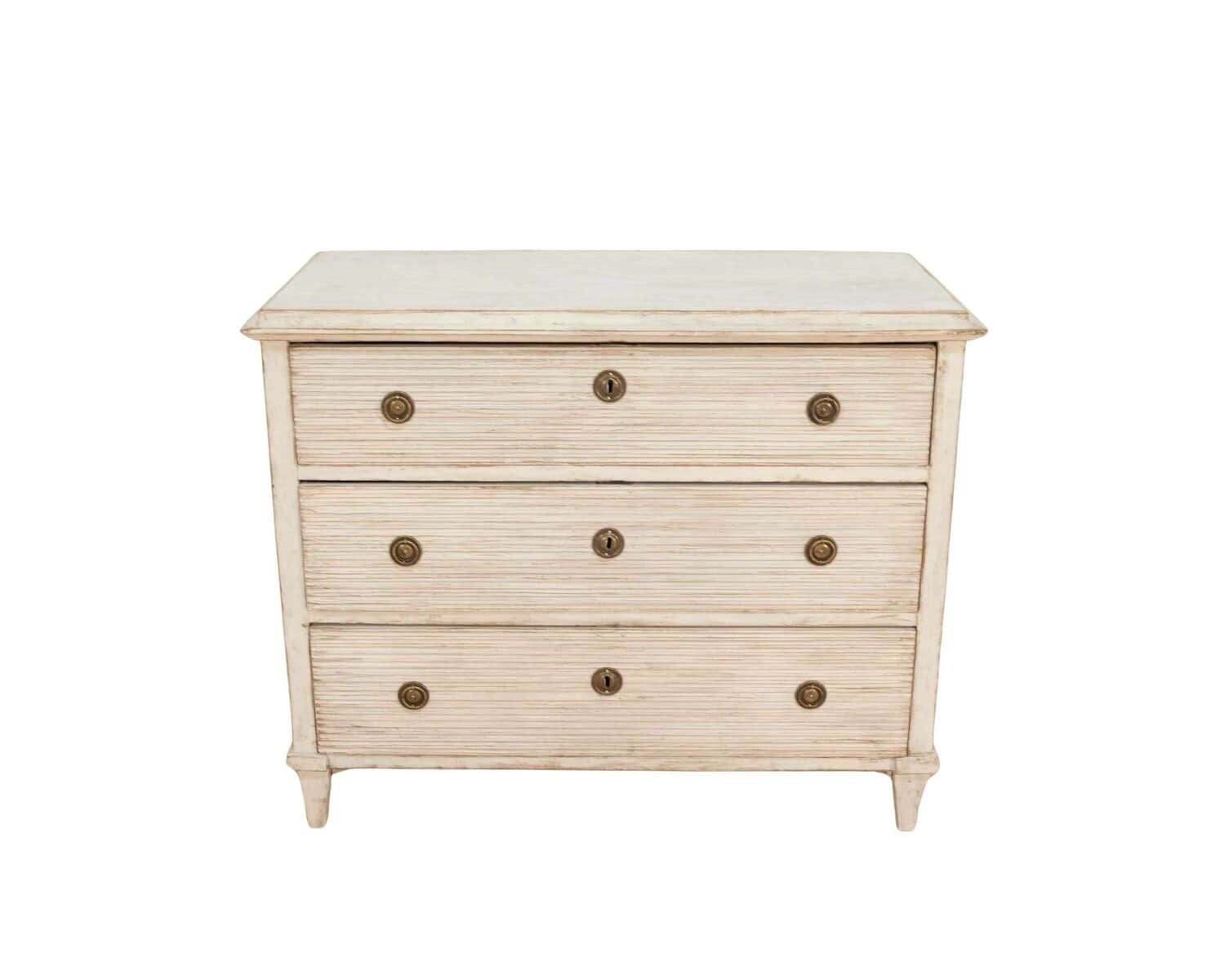 19th Century Swedish Gustavian Style Chest of Drawers - JAA
