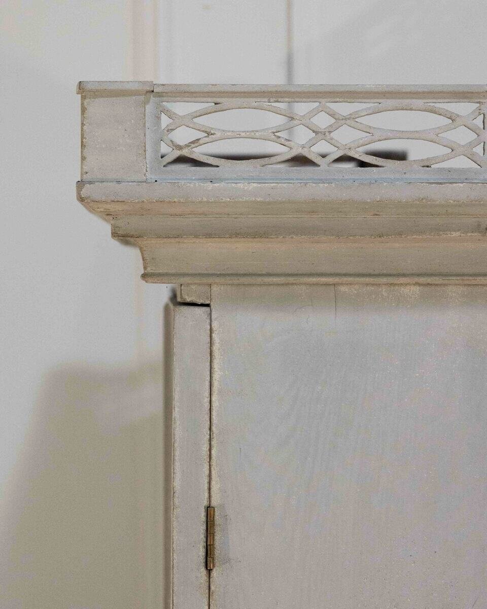 Late 18th-Century Scandinavian Two-Part Secretary, Circa 1790 - JAA