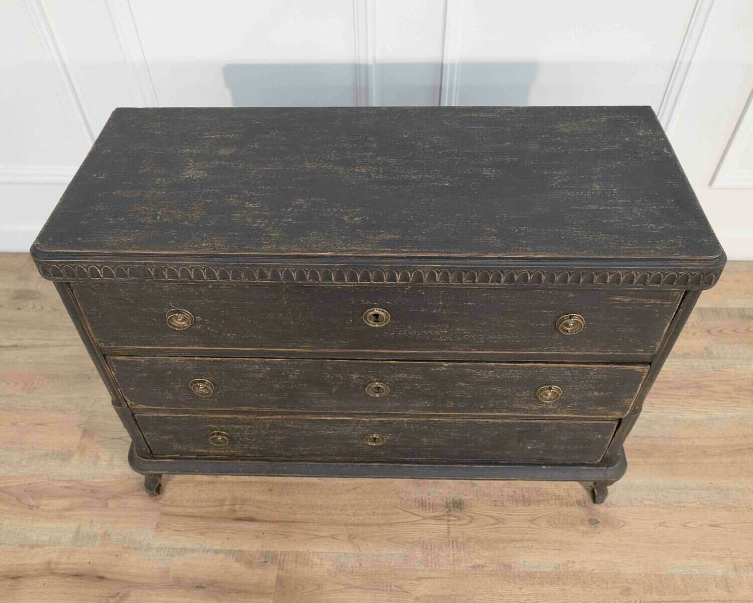 ON HOLD - 19th Century Swedish Gustavian Style Chest of Drawers - JAA