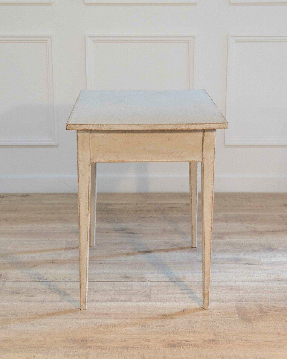 19th-Century Swedish Desk in Painted Pine - JAA