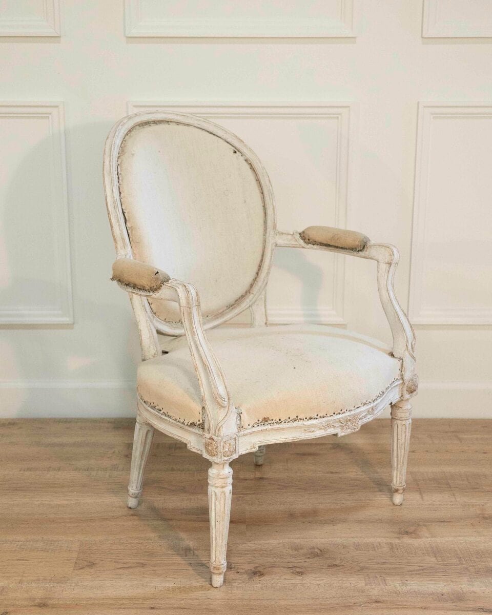 Set of Four Louis XVI Painted Armchairs, France, circa 1770–1780 - JAA