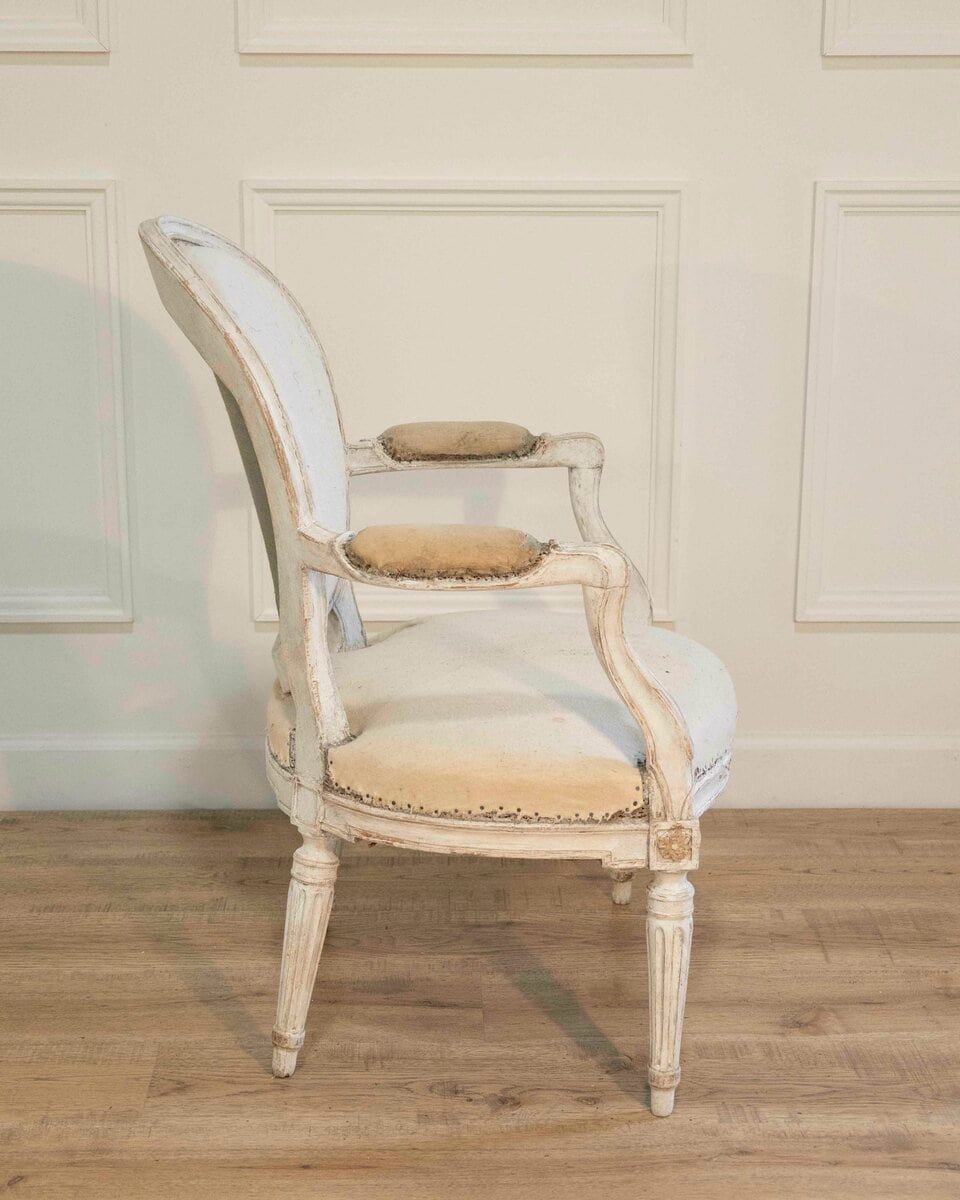 Set of Four Louis XVI Painted Armchairs, France, circa 1770–1780 - JAA