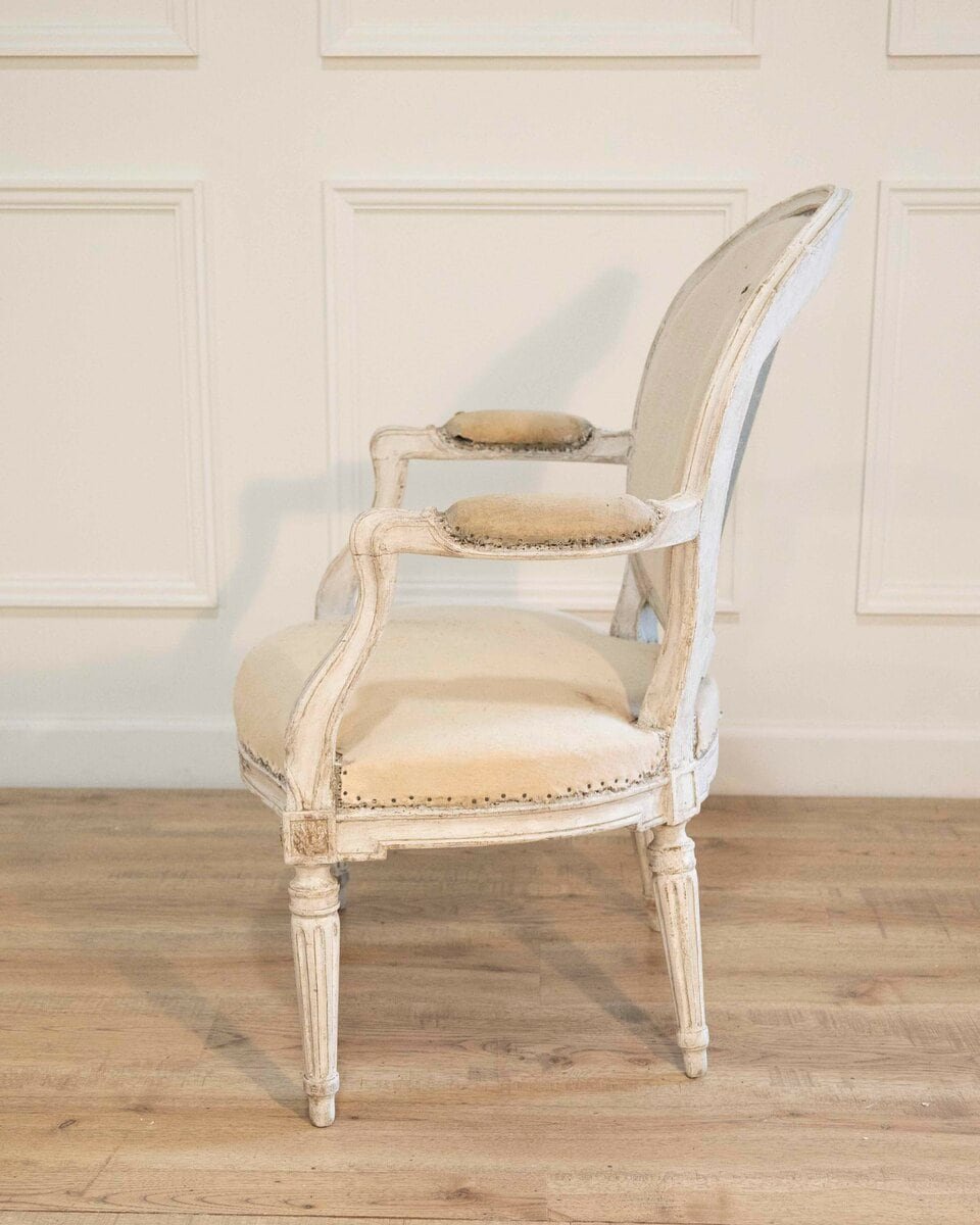 Set of Four Louis XVI Painted Armchairs, France, circa 1770–1780 - JAA