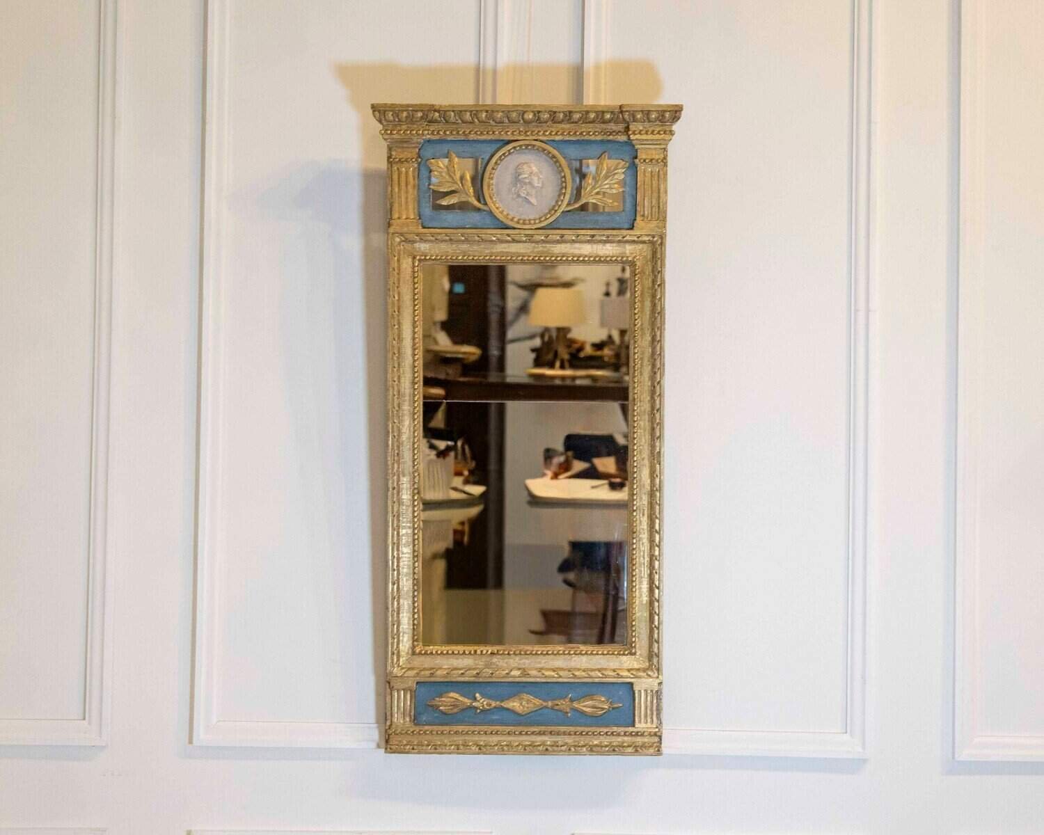 Swedish Neoclassical Mirror, Circa 1810 - JAA