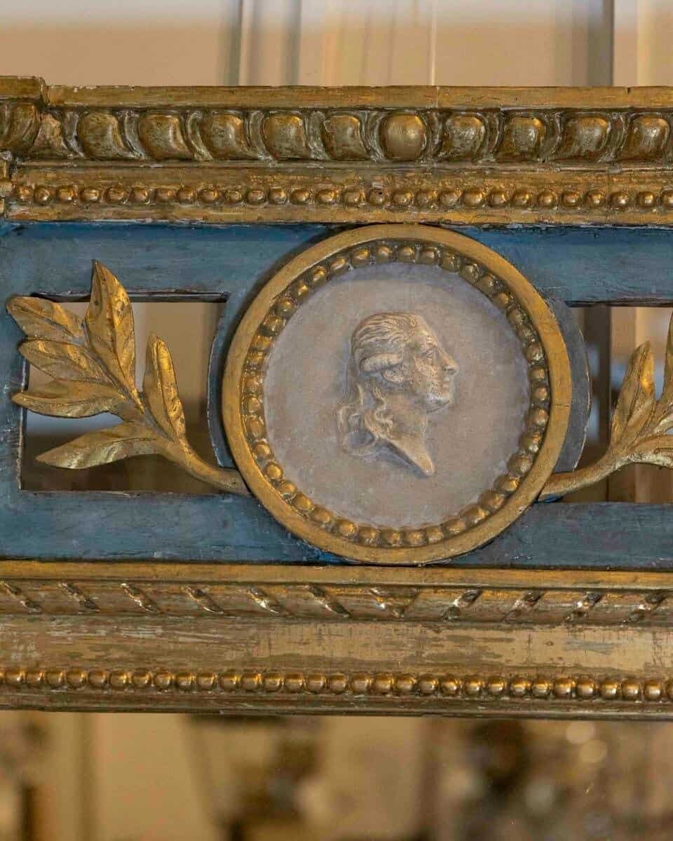 Swedish Neoclassical Mirror, Circa 1810 - JAA