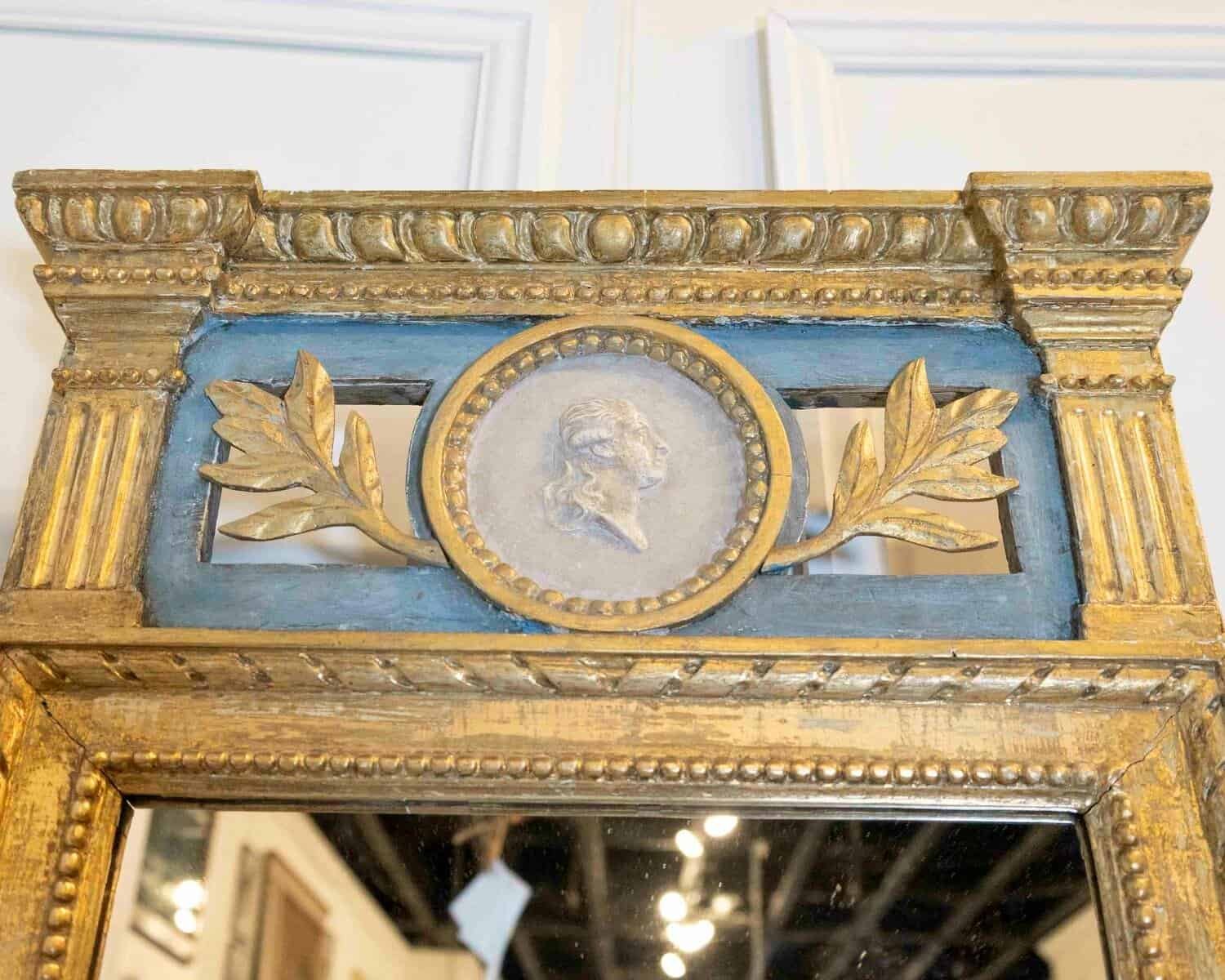Swedish Neoclassical Mirror, Circa 1810 - JAA
