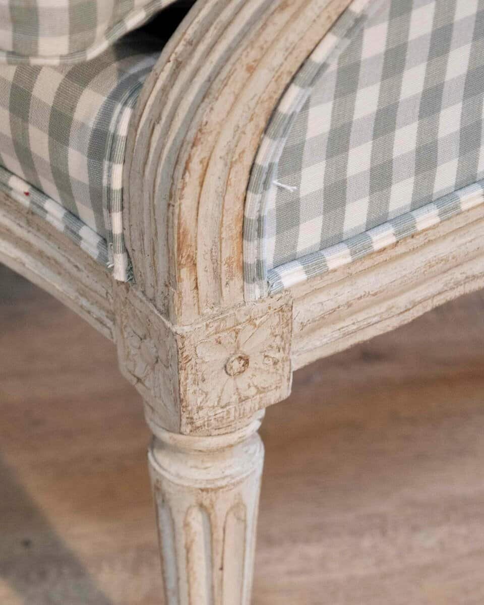 On Hold - Pair of French Louis XVI Bergères, circa 1780 - JAA