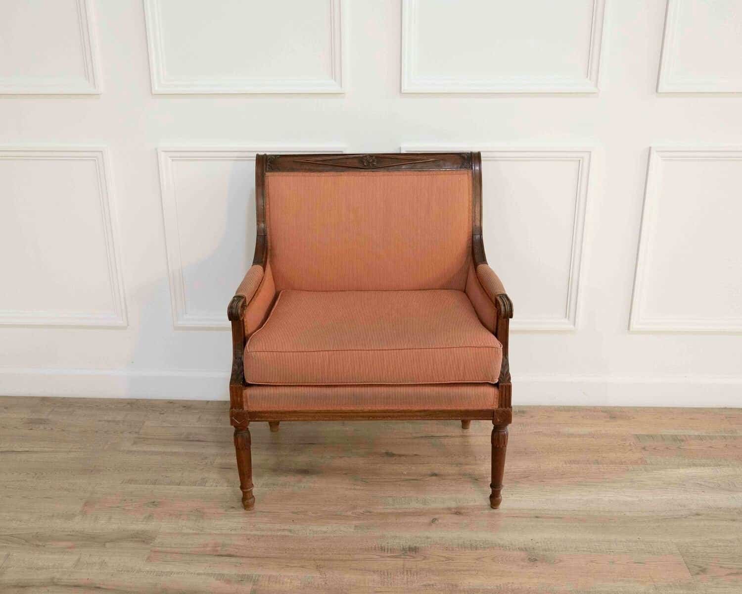 Directoire Period Marquise In Mahogany. - JAA