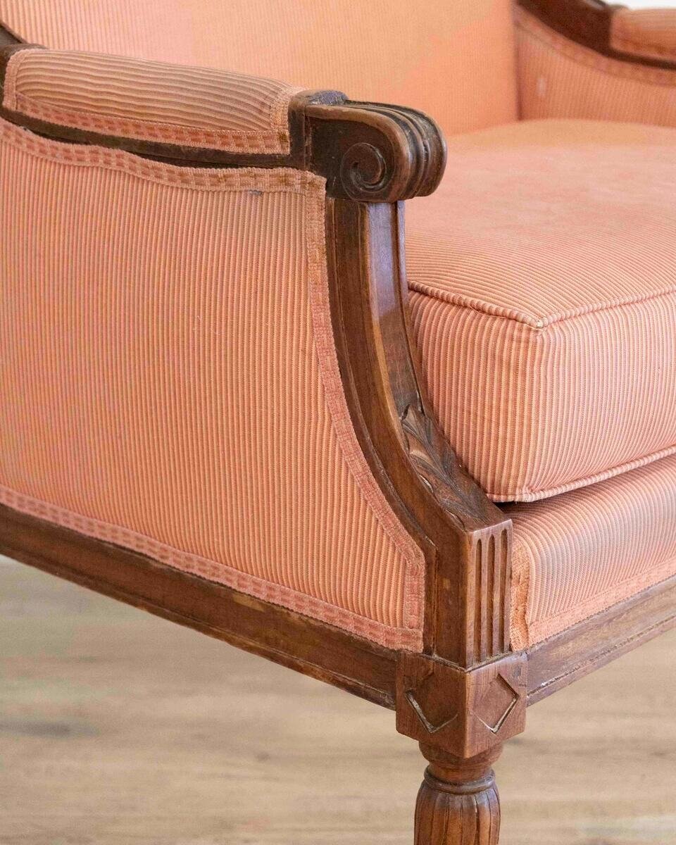 Directoire Period Marquise In Mahogany. - JAA