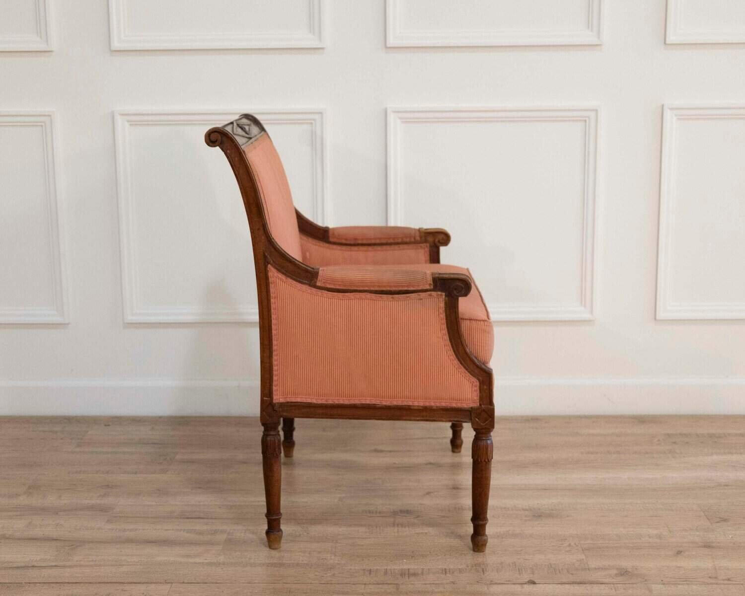 Directoire Period Marquise In Mahogany. - JAA