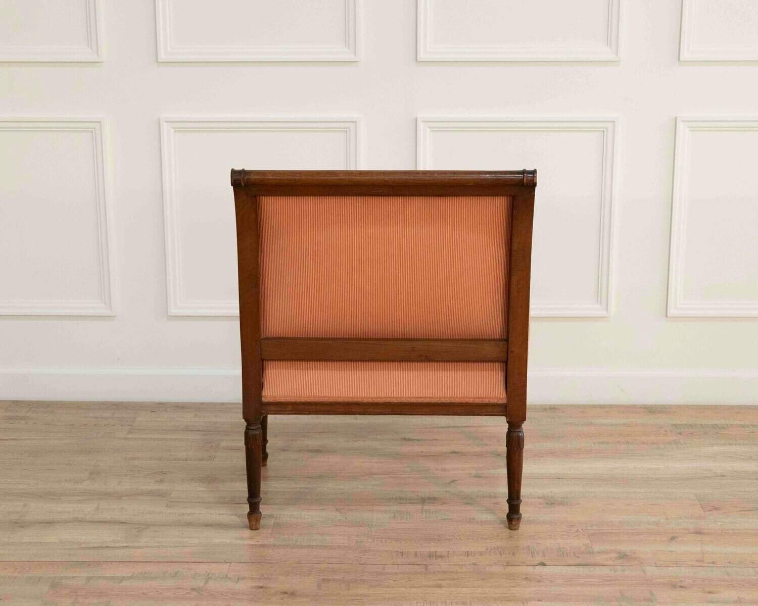 Directoire Period Marquise In Mahogany. - JAA