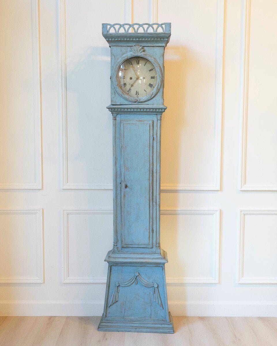 Bornholm Clock from the Island Between Denmark and Sweden, Early 1800s - JAA