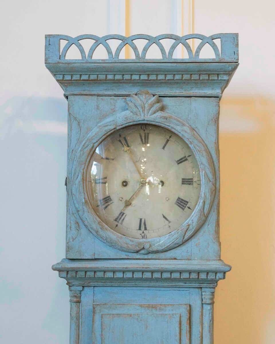 Bornholm Clock from the Island Between Denmark and Sweden, Early 1800s - JAA