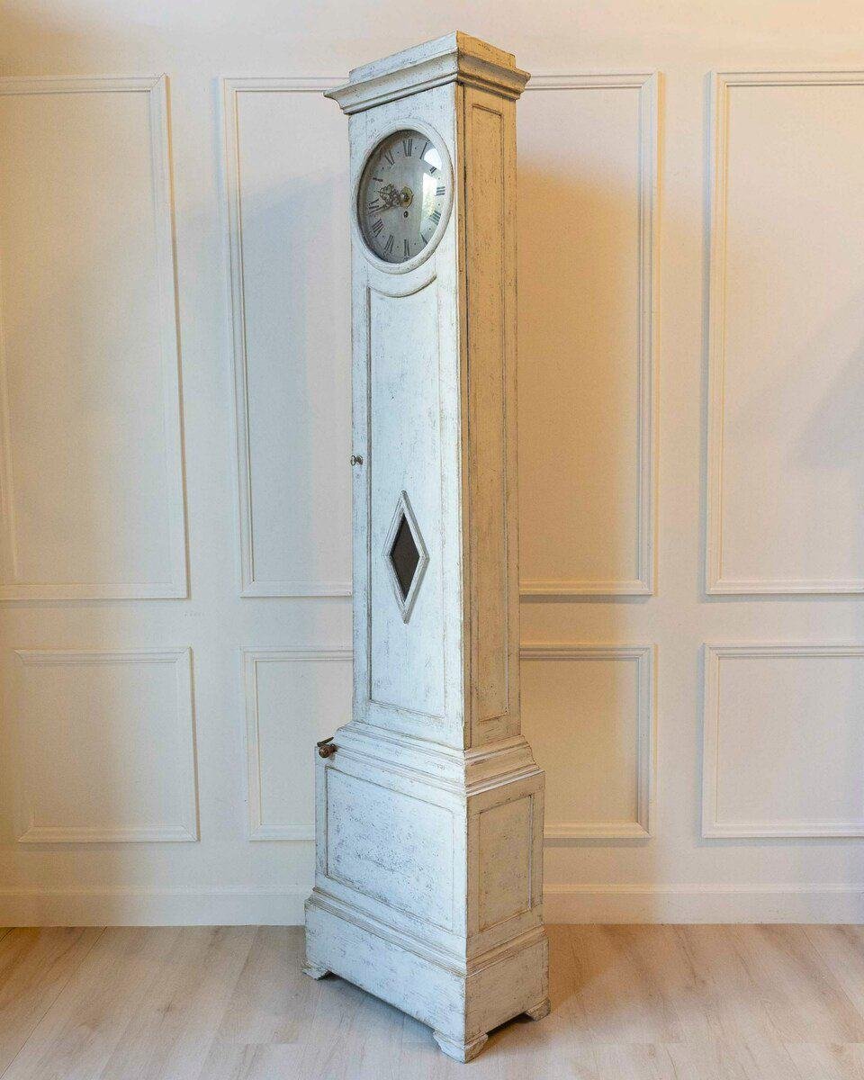 Swedish Gustavian Neoclassical Longcase Clock, Circa 1800 - JAA