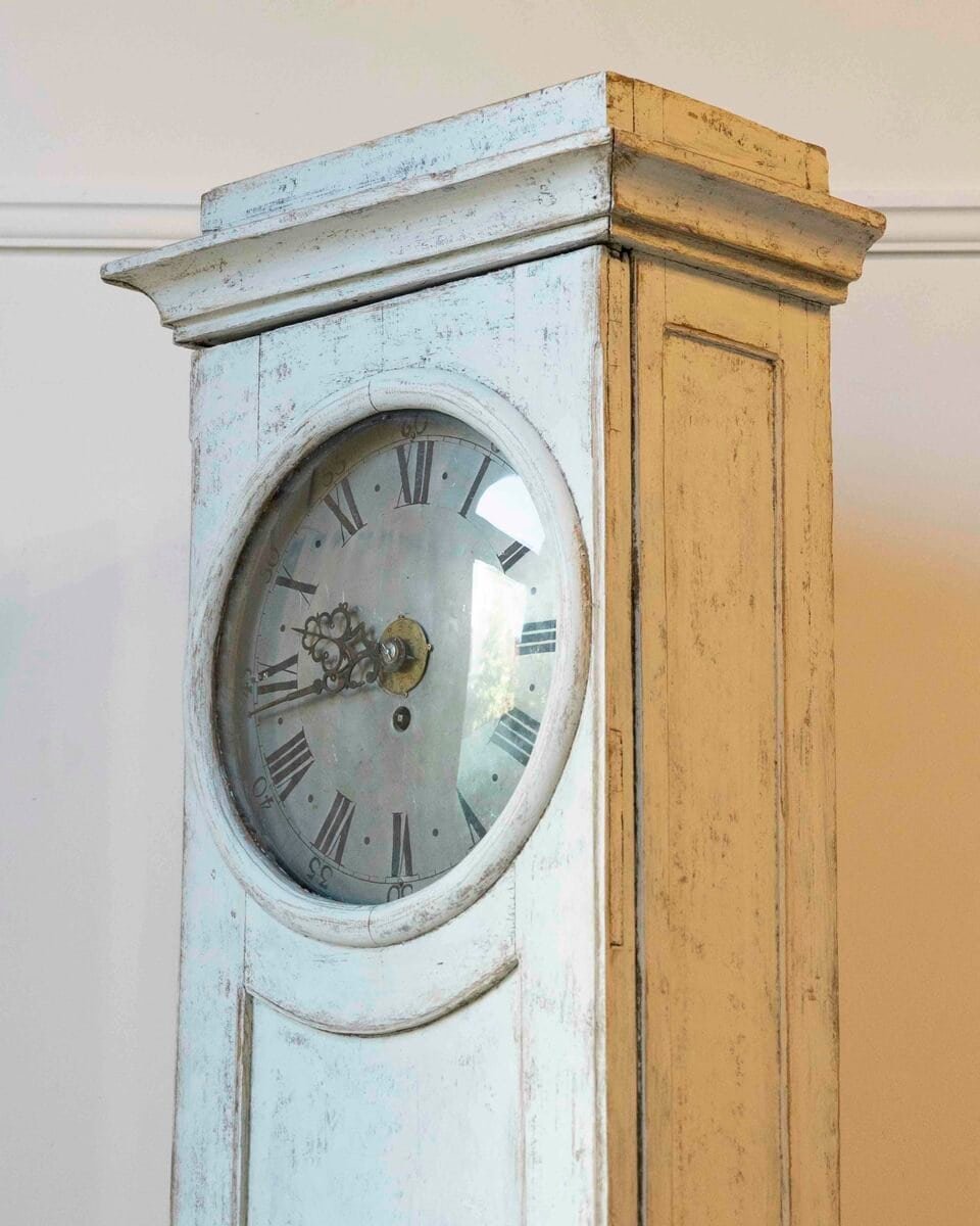 Swedish Gustavian Neoclassical Longcase Clock, Circa 1800 - JAA