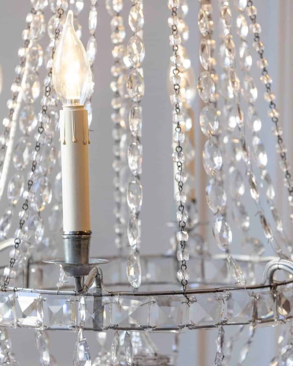 Pewter Chandelier - JAA