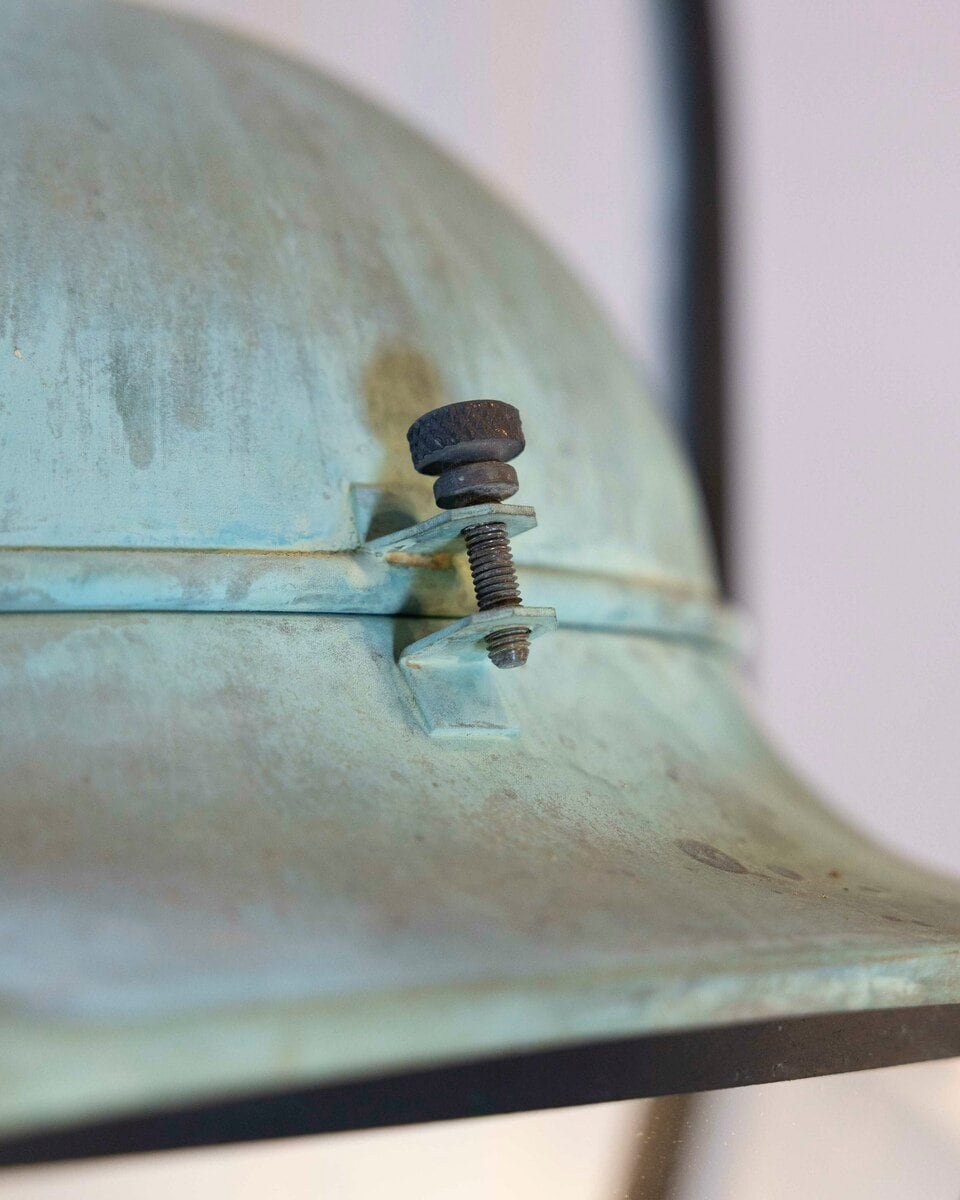 Two French Hexagonal Copper Lantern with Domed Top (Priced Each) - JAA