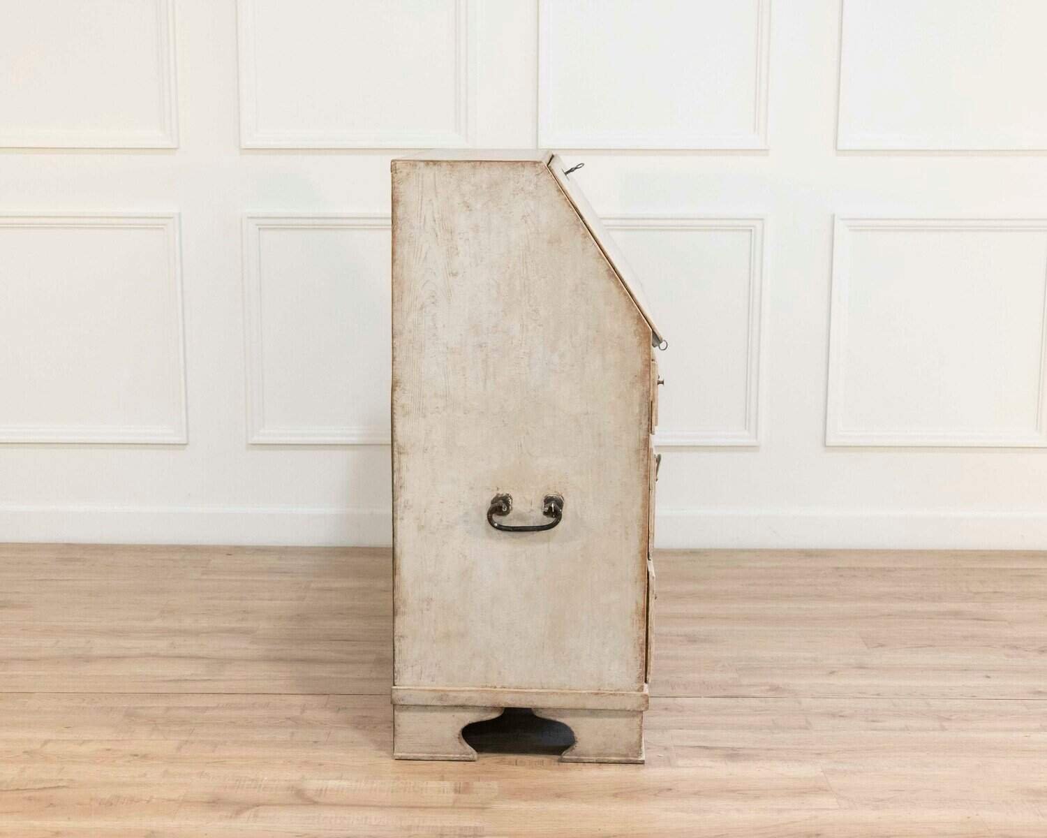 Mid-19th Century Swedish Painted Secretary in Pine, circa 1840–1850 - JAA