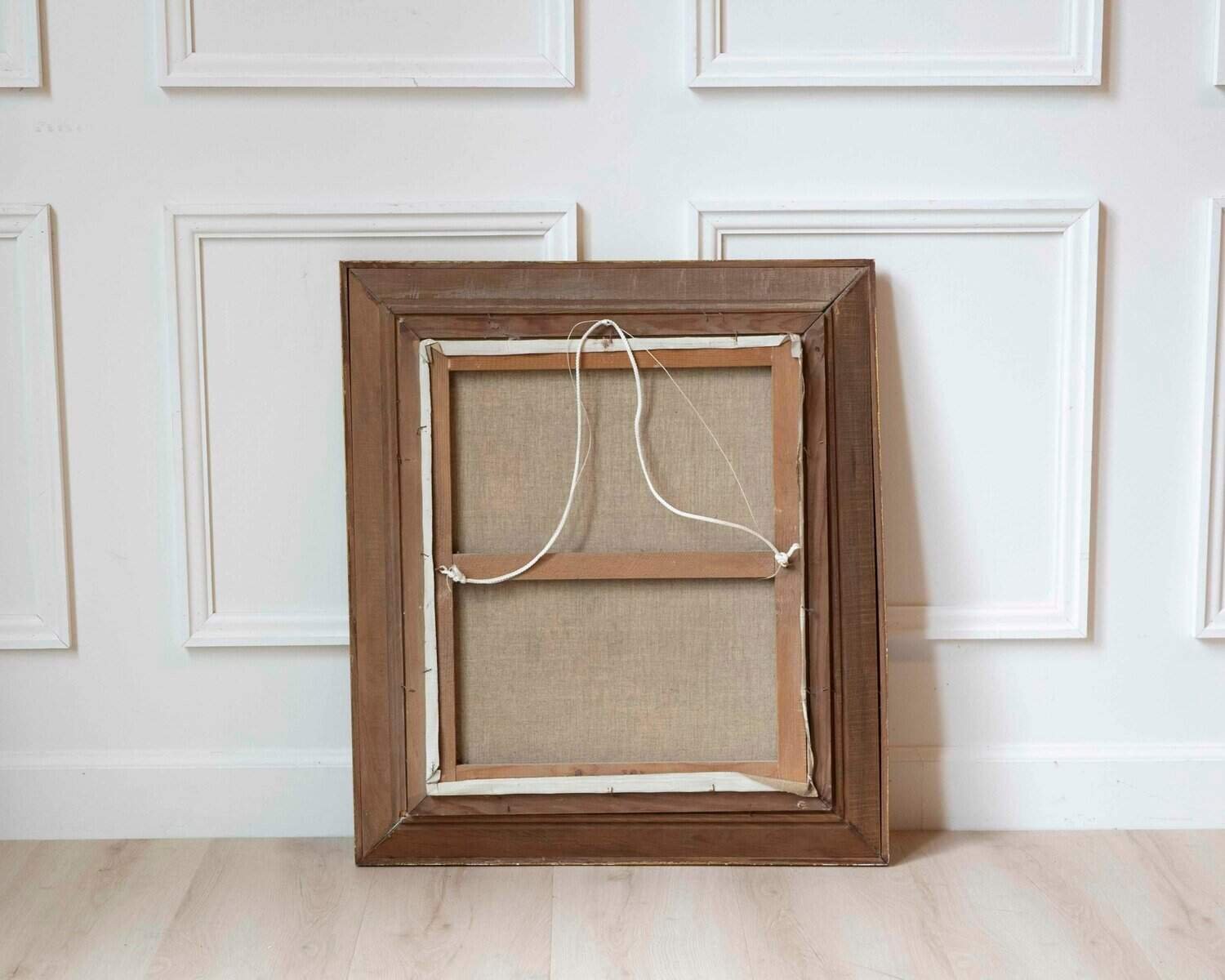 Mid-20th Century French “Montmartre, Place du Tertre” Oil on Canvas, Sacré-Cœur View - JAA