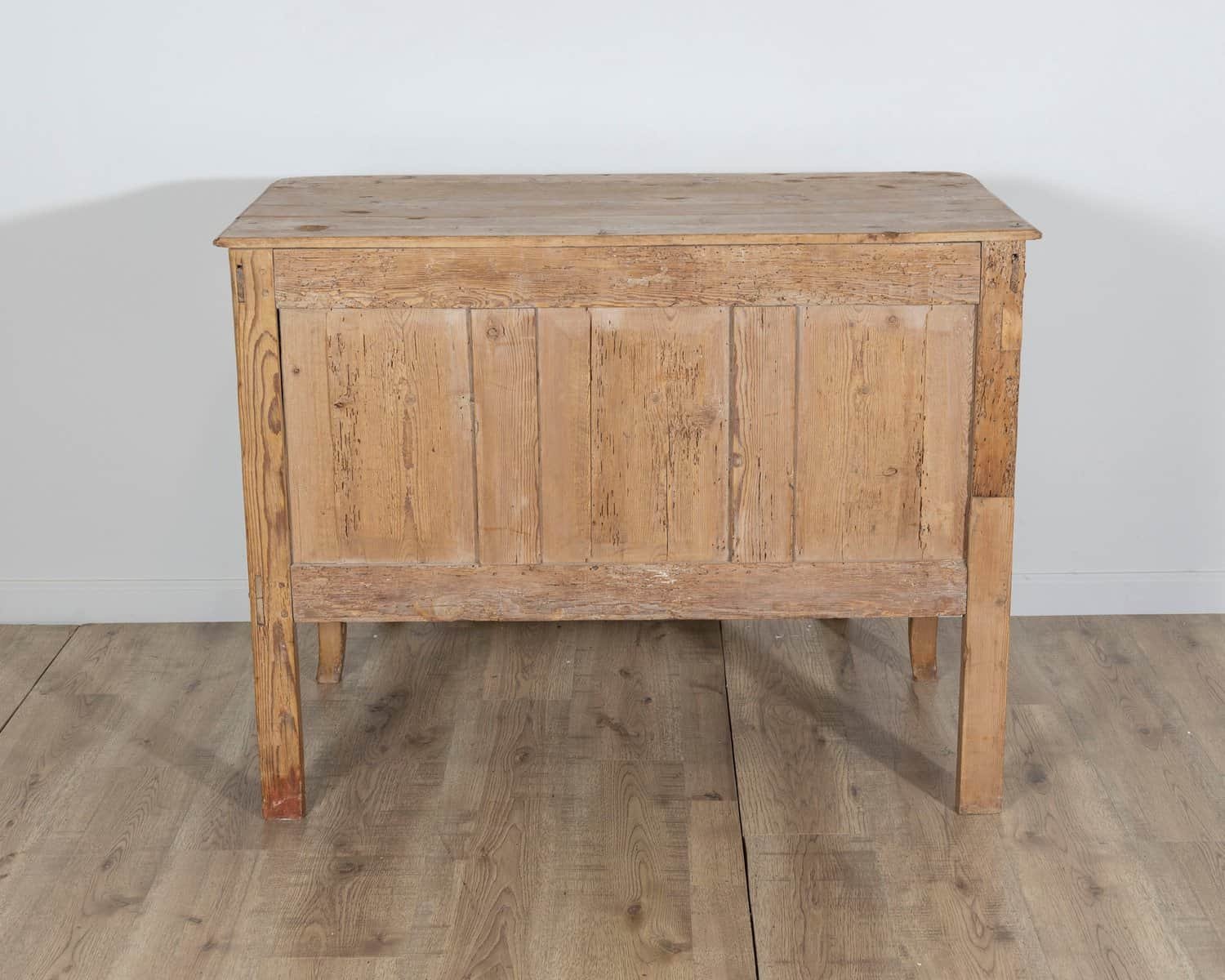 French 18th Century Provincial Two-Drawer Commode in Rustic Oak - JAA