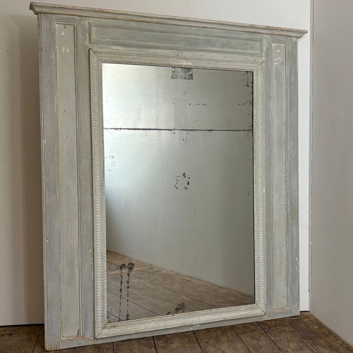 Danish 18th Century Louis XVI Wood Panel Trumeau - JAA