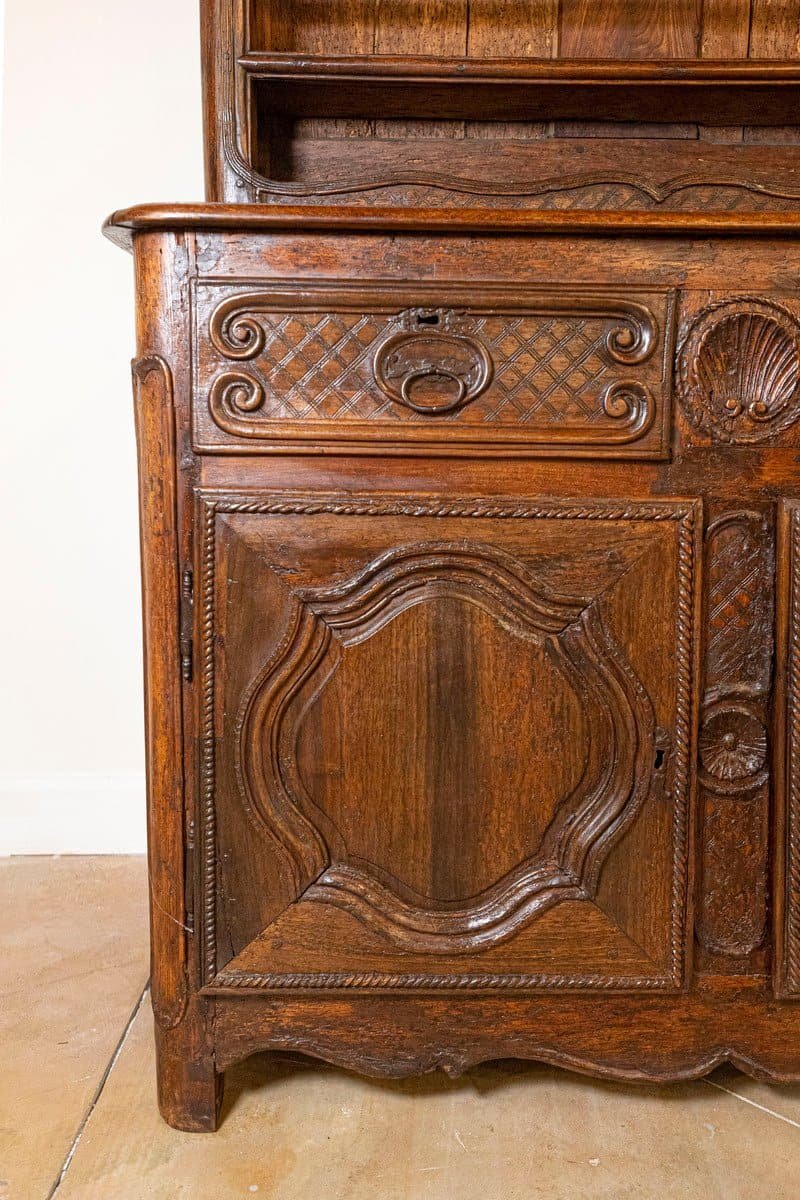 French Chestnut 18th Century Vaiselier Circa 1790 - JAA