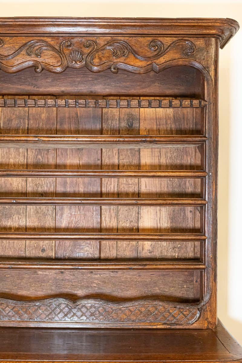 French Chestnut 18th Century Vaiselier Circa 1790 - JAA