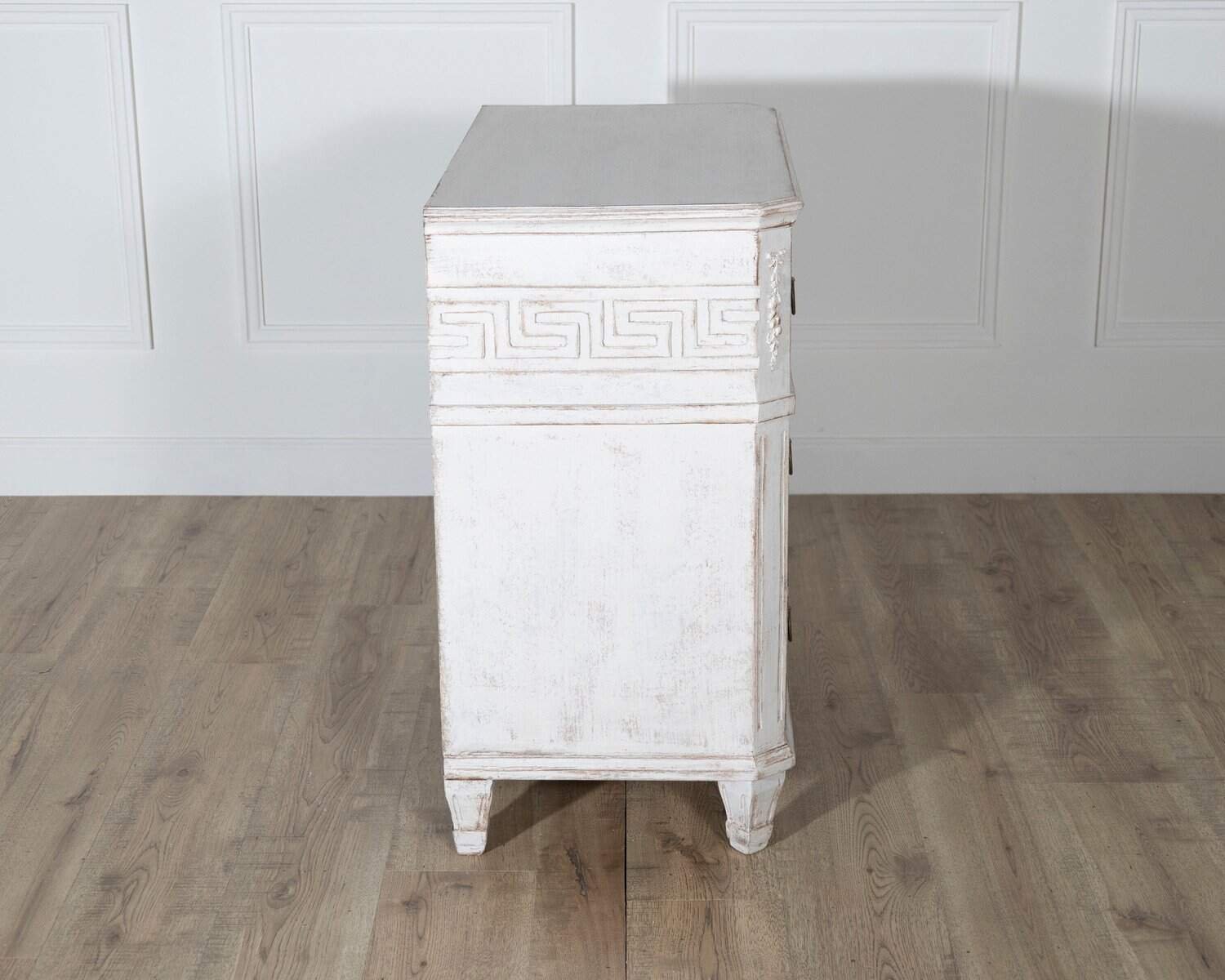 Rare Pair of Swedish Painted Chests, circa 1880 - JAA