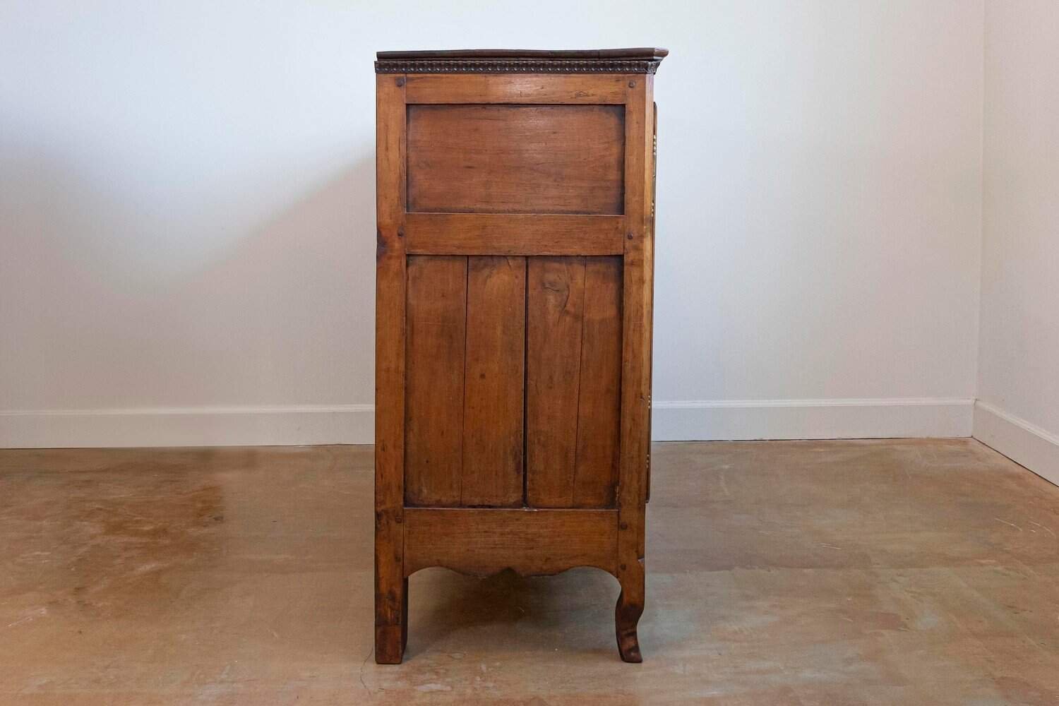 French 18th Century Louis XV Cherry Enfilade with Single Drawer and Three Doors - JAA