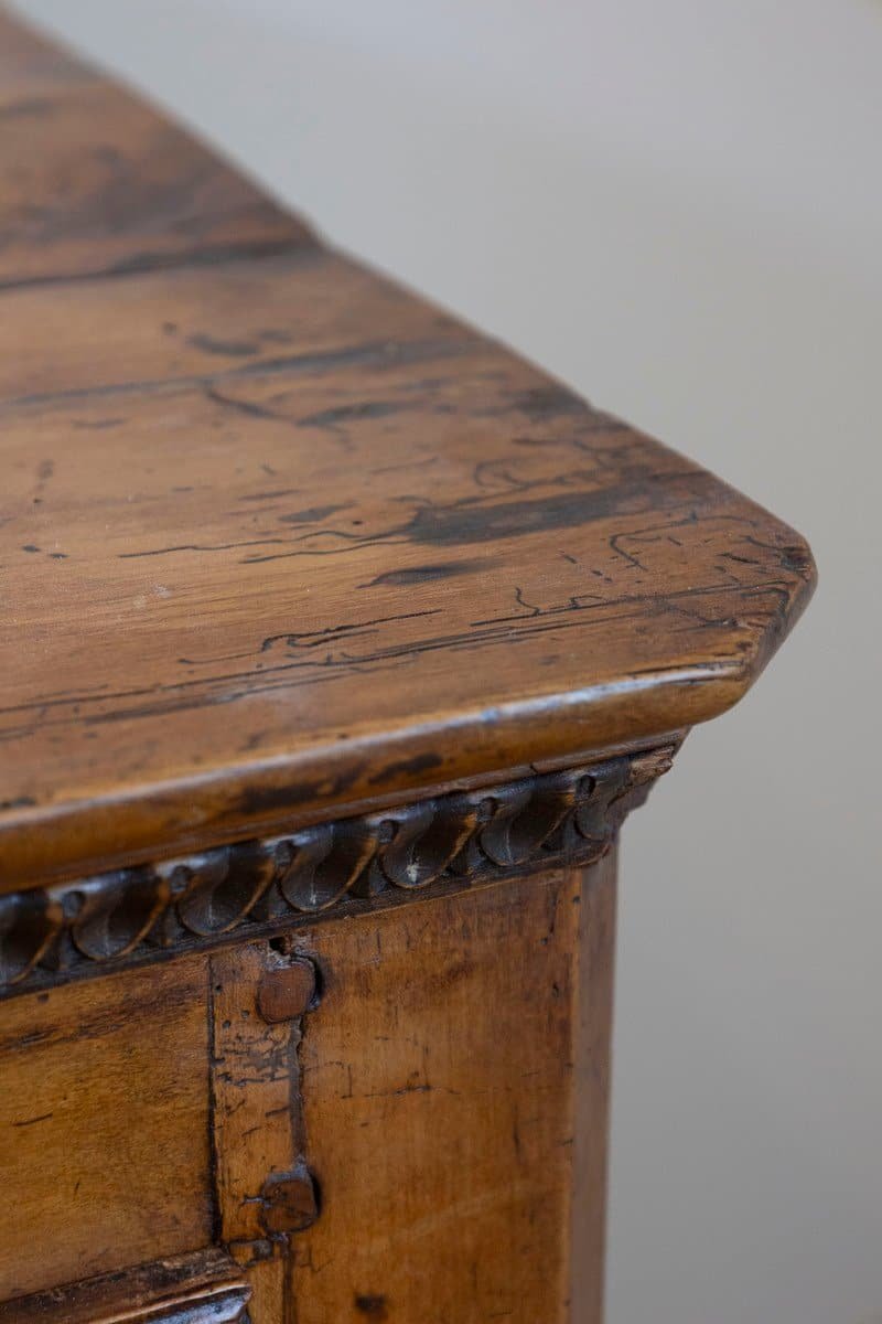 French 18th Century Louis XV Cherry Enfilade with Single Drawer and Three Doors - JAA