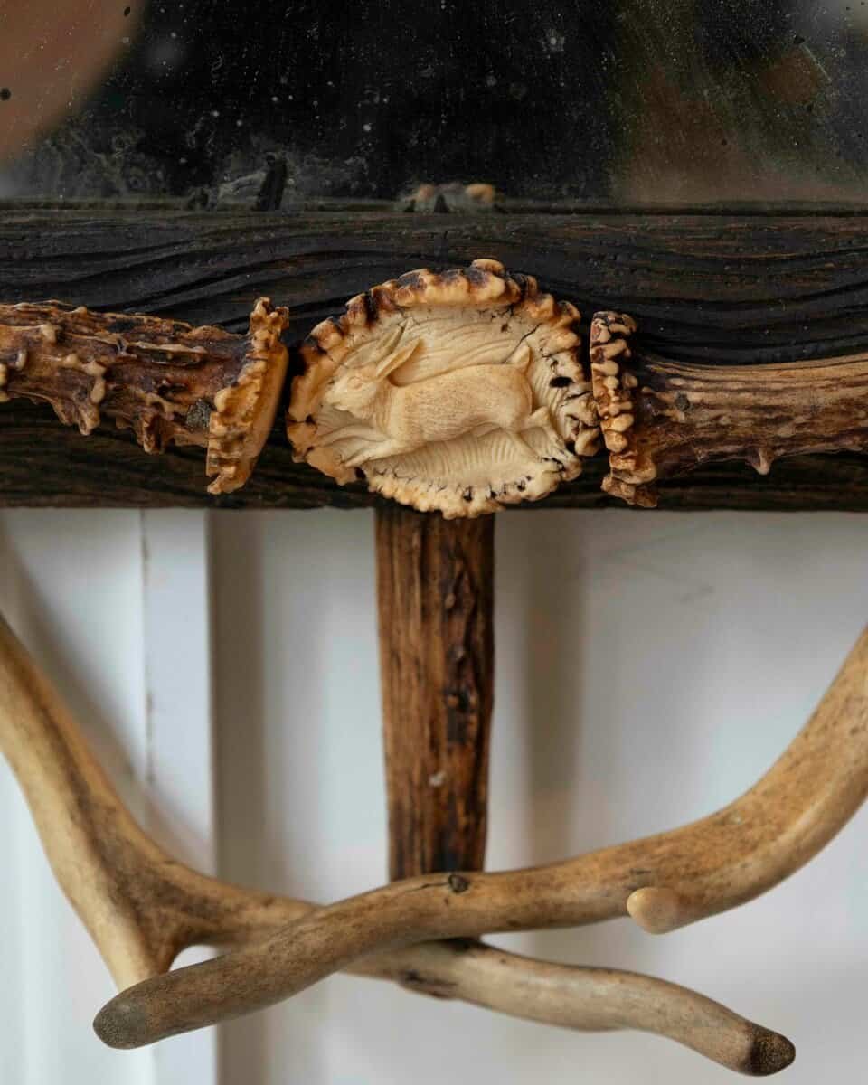 19th century Black Forest Mirror - JAA