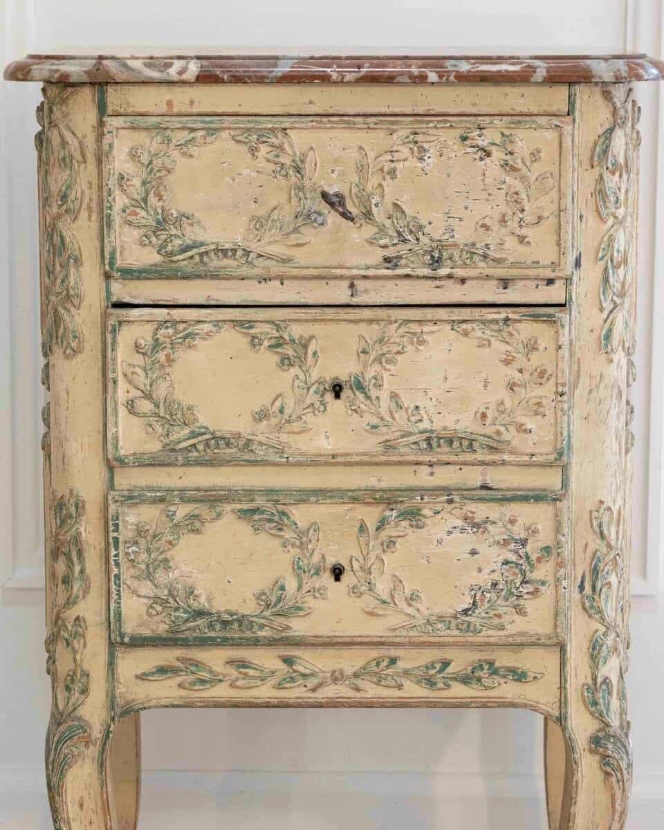 19th century half chest of drawers - JAA