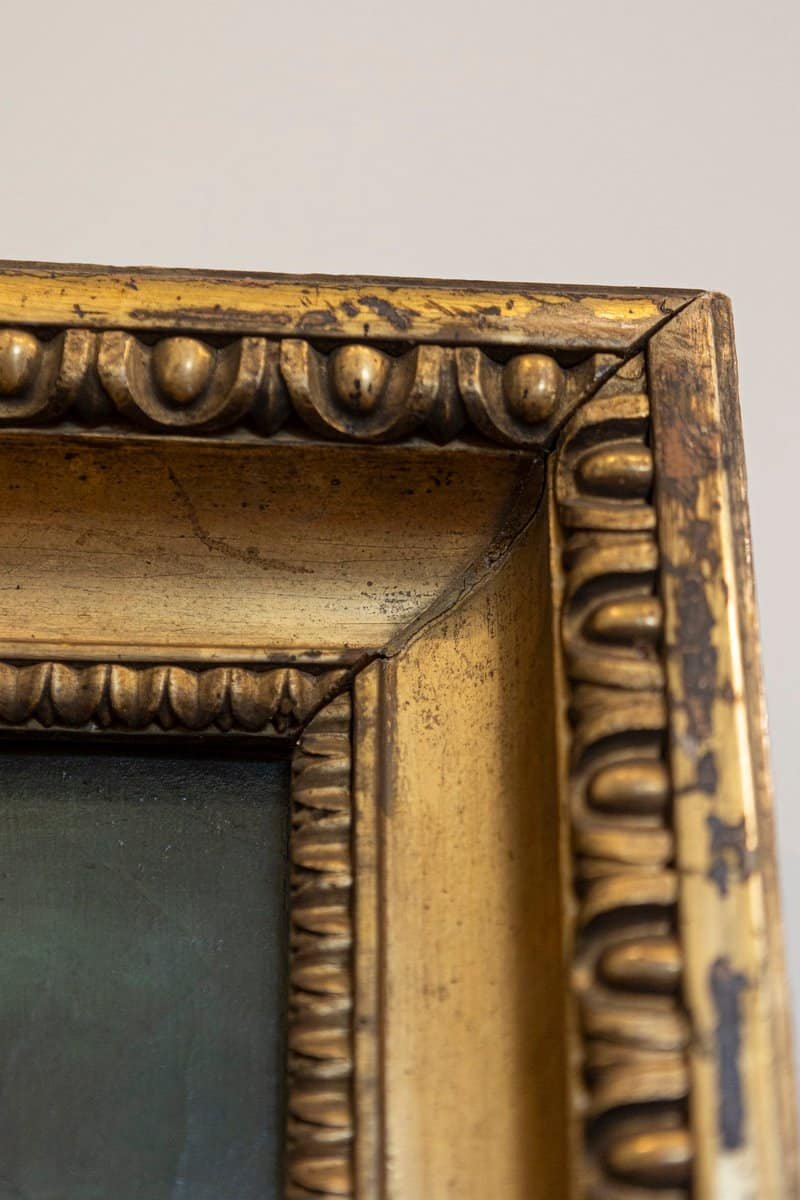 French Framed Still-Life Oil Painting Depicting a Bouquet of Flowers, circa 1850 - JAA