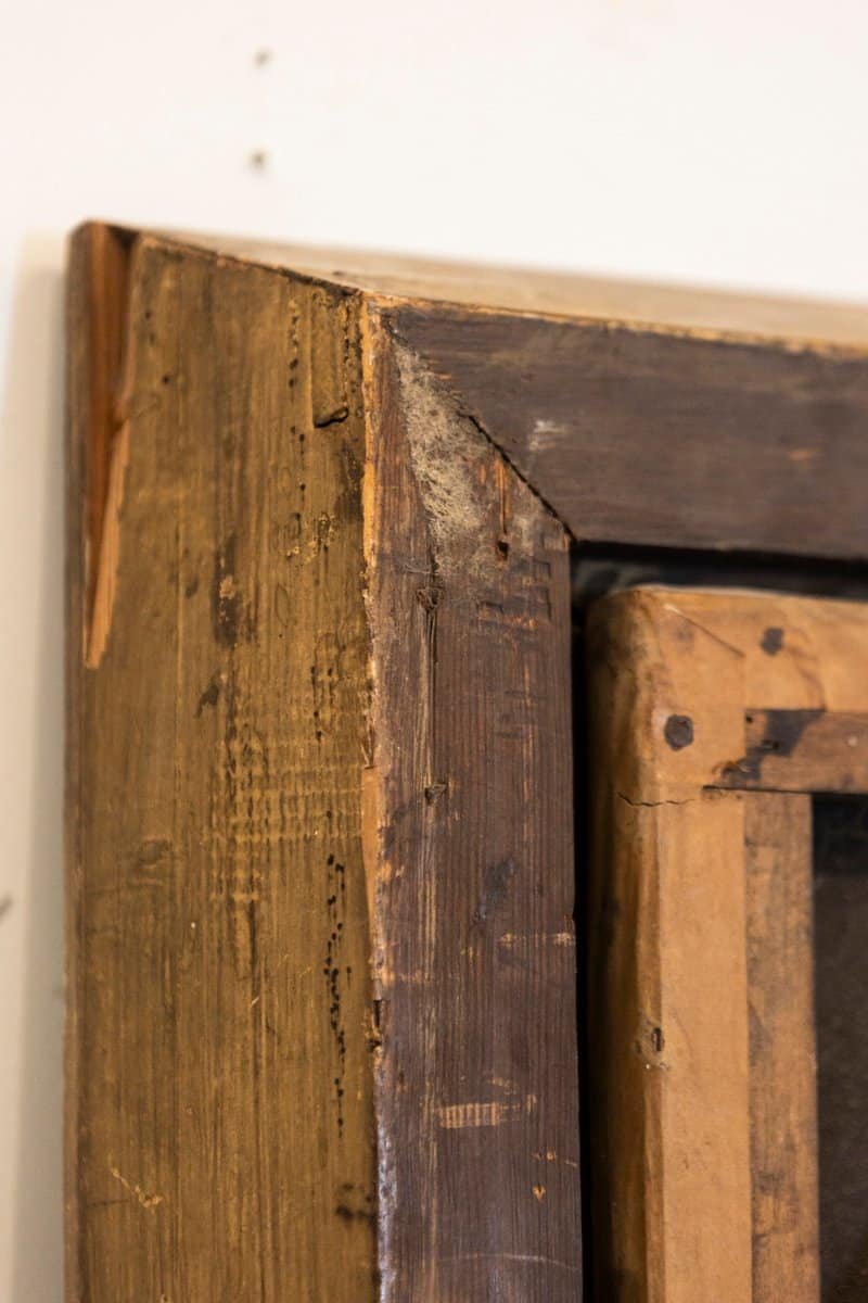 French Framed Still-Life Oil Painting Depicting a Bouquet of Flowers, circa 1850 - JAA