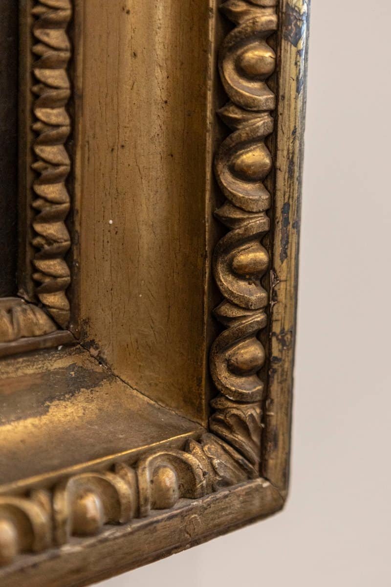 French Framed Still-Life Oil Painting Depicting a Bouquet of Flowers, circa 1850 - JAA